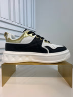 Vio Platform Sneakers met Bee Details