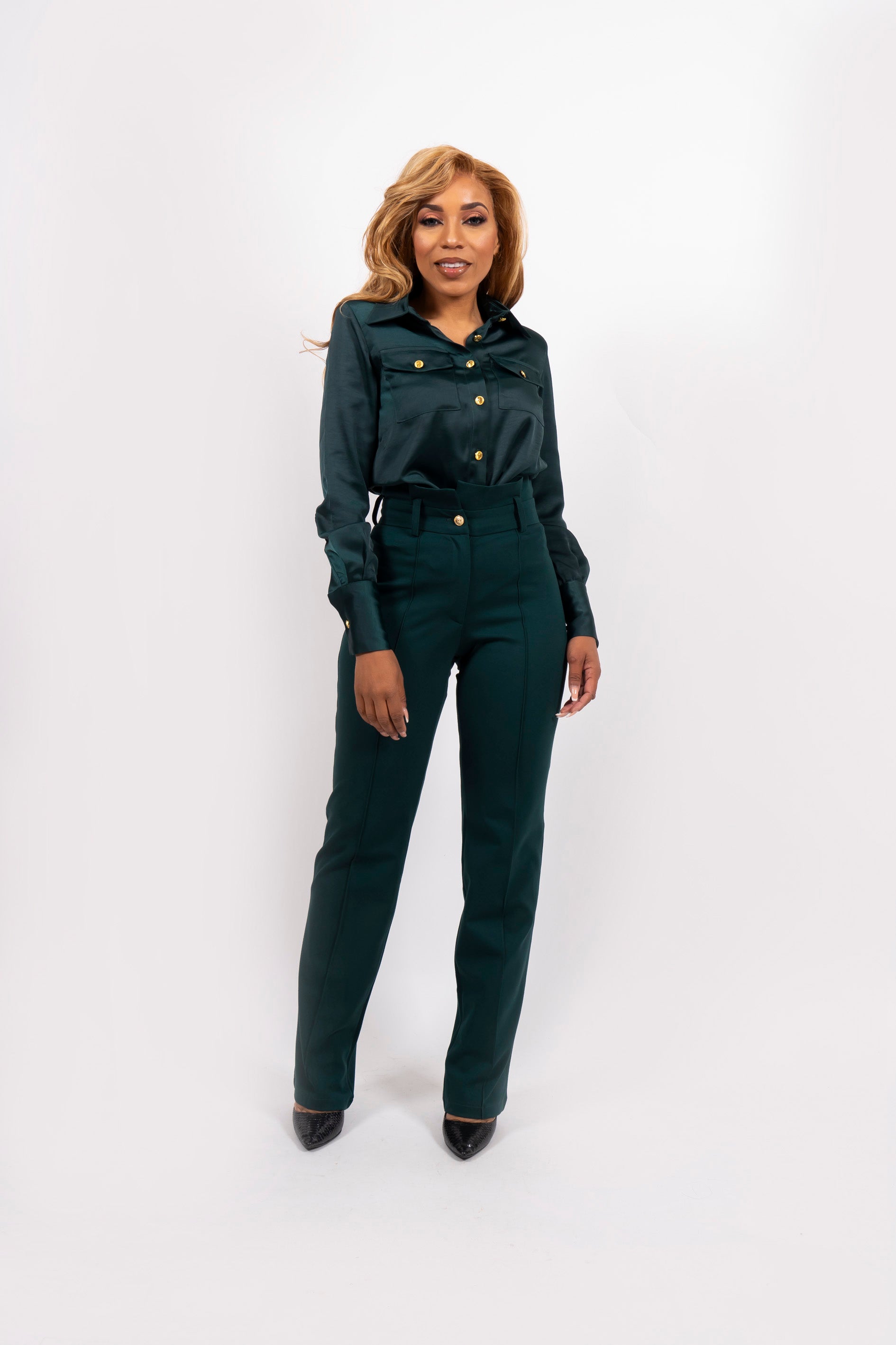 Pantalon Blaise High-waisted