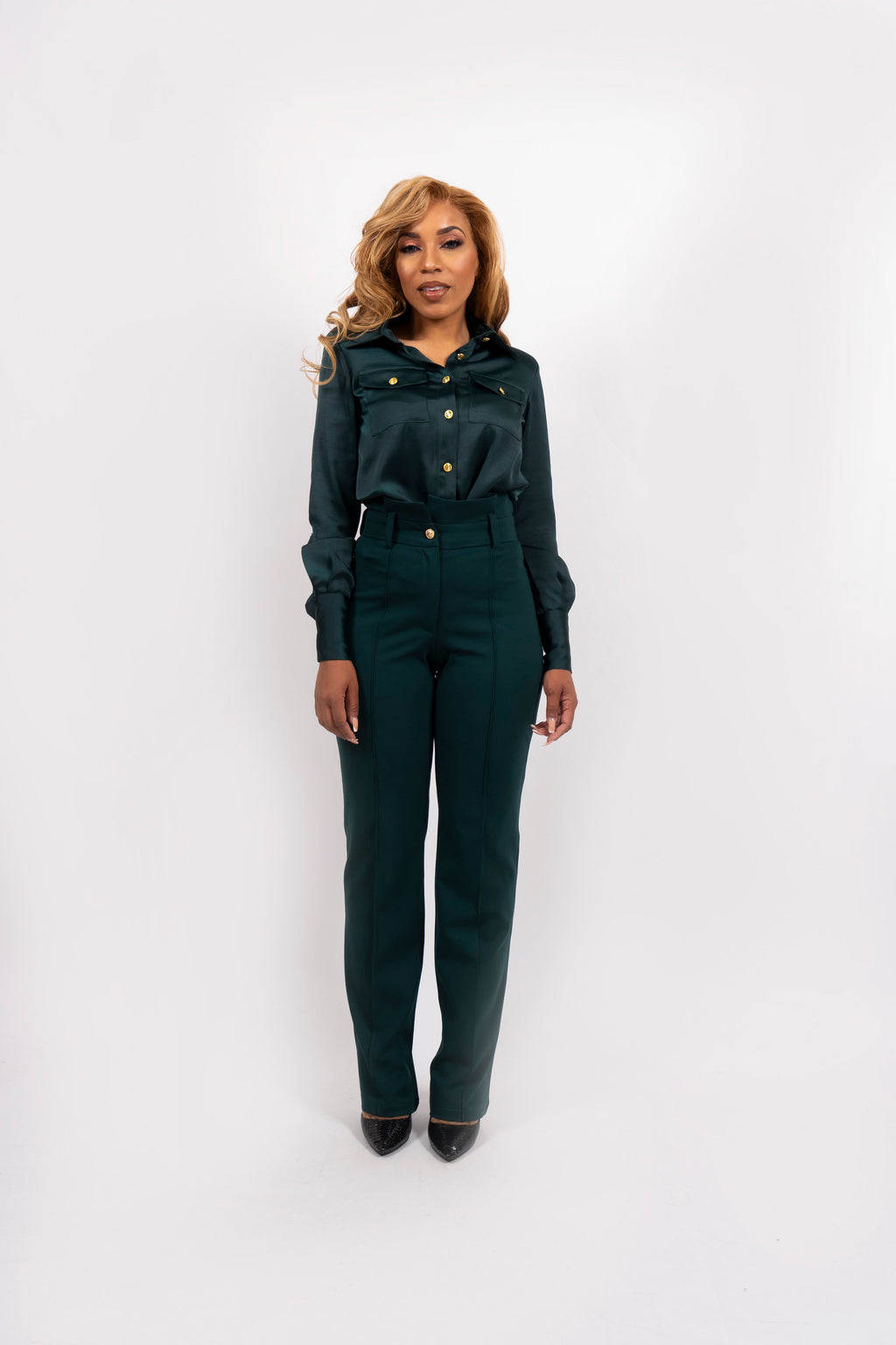 Pantalon Blaise High-waisted