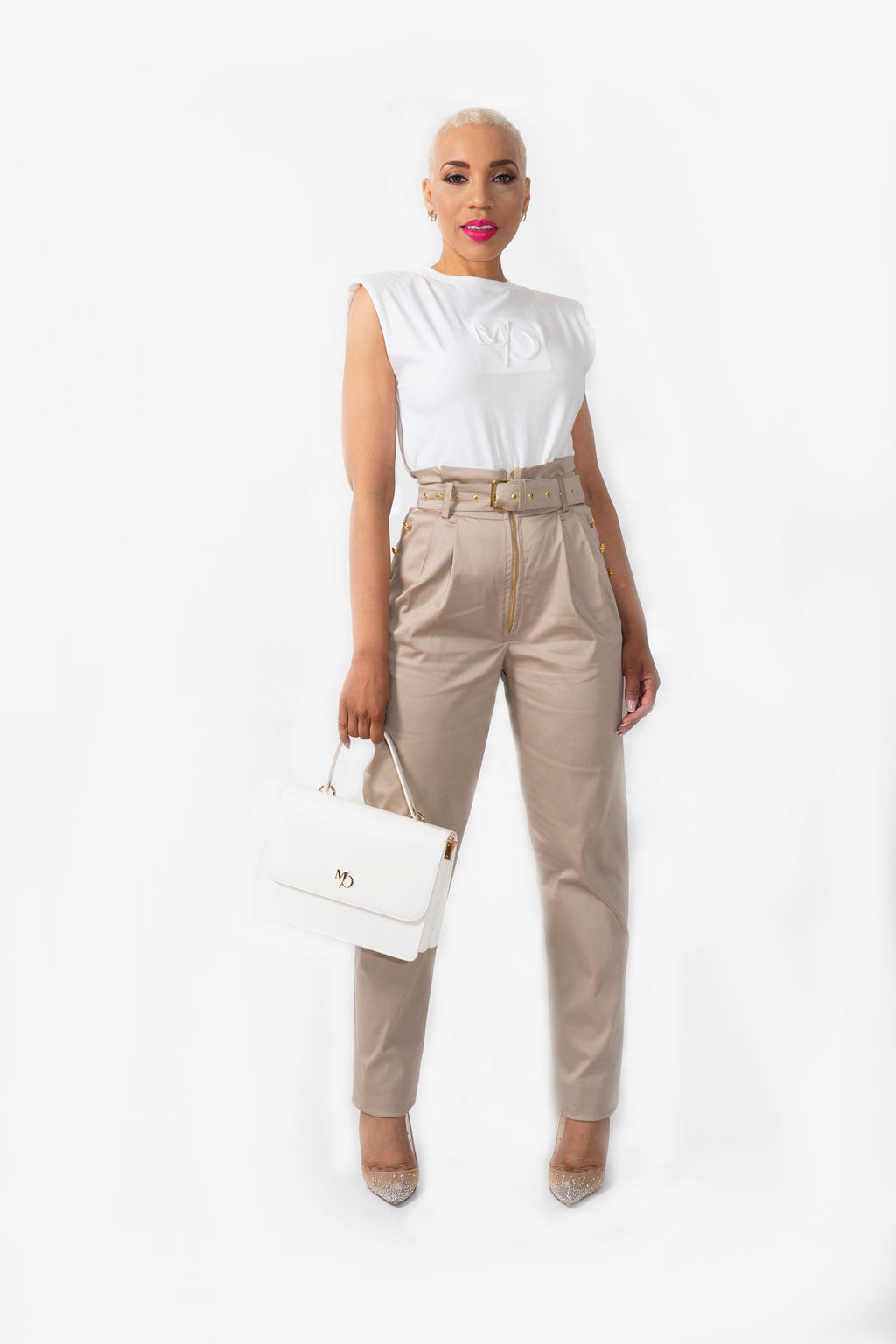 Broek Niya High-waisted