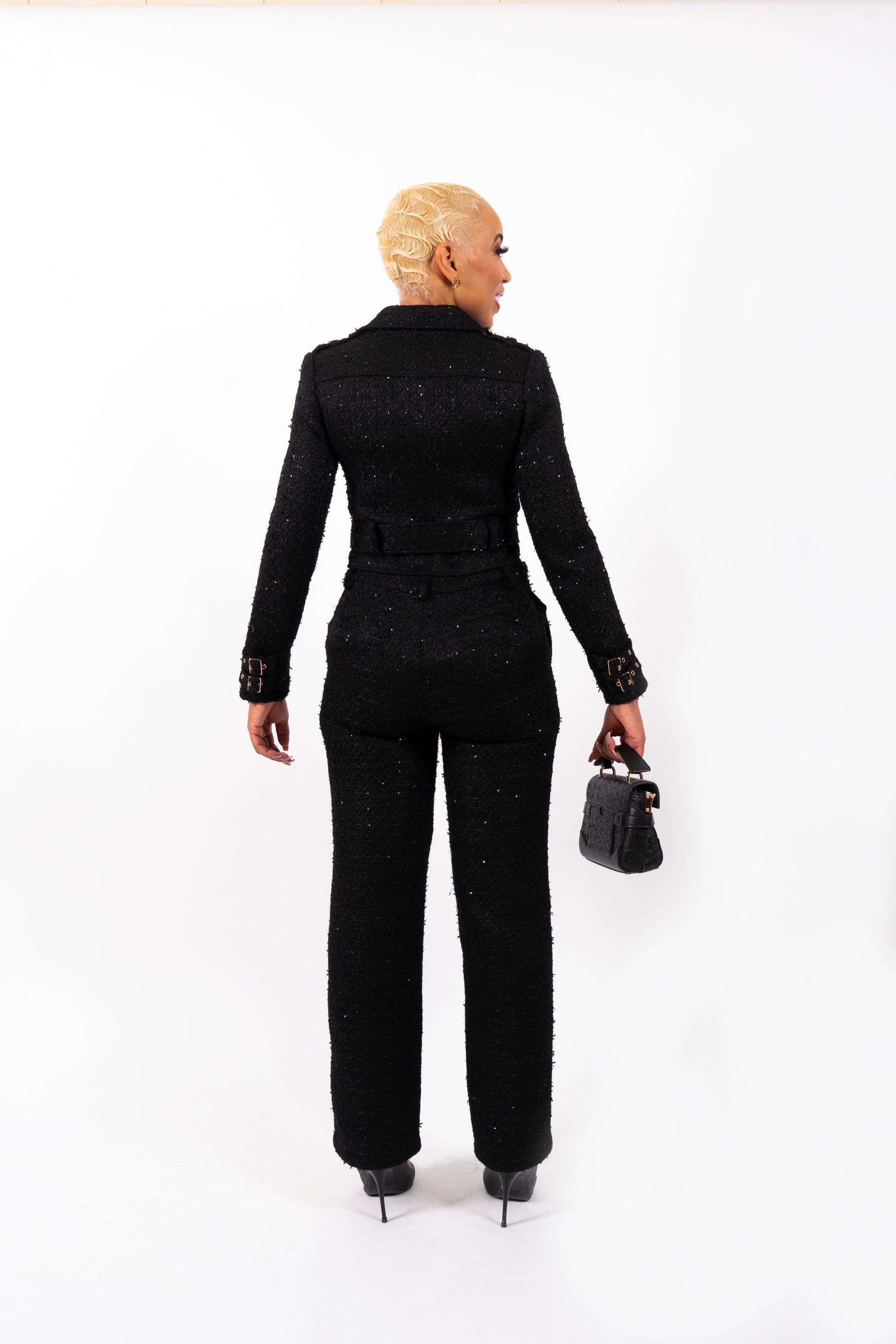 Pantalon Viola Bouclé