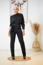 Jumpsuit Camiel Asymmetrisch