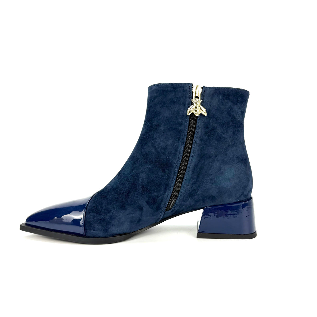 Zenya Ankle Boots – Microfiber Leather