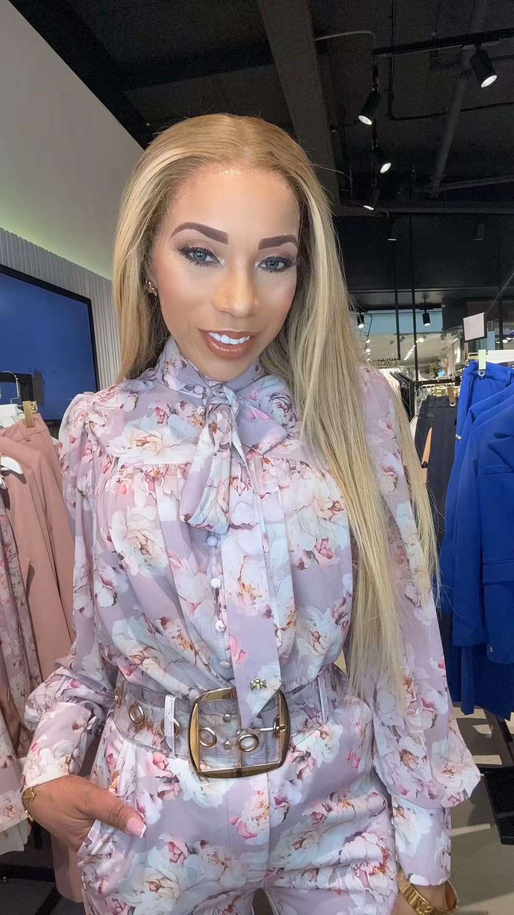 Zaria Transparante Riem (6 cm)