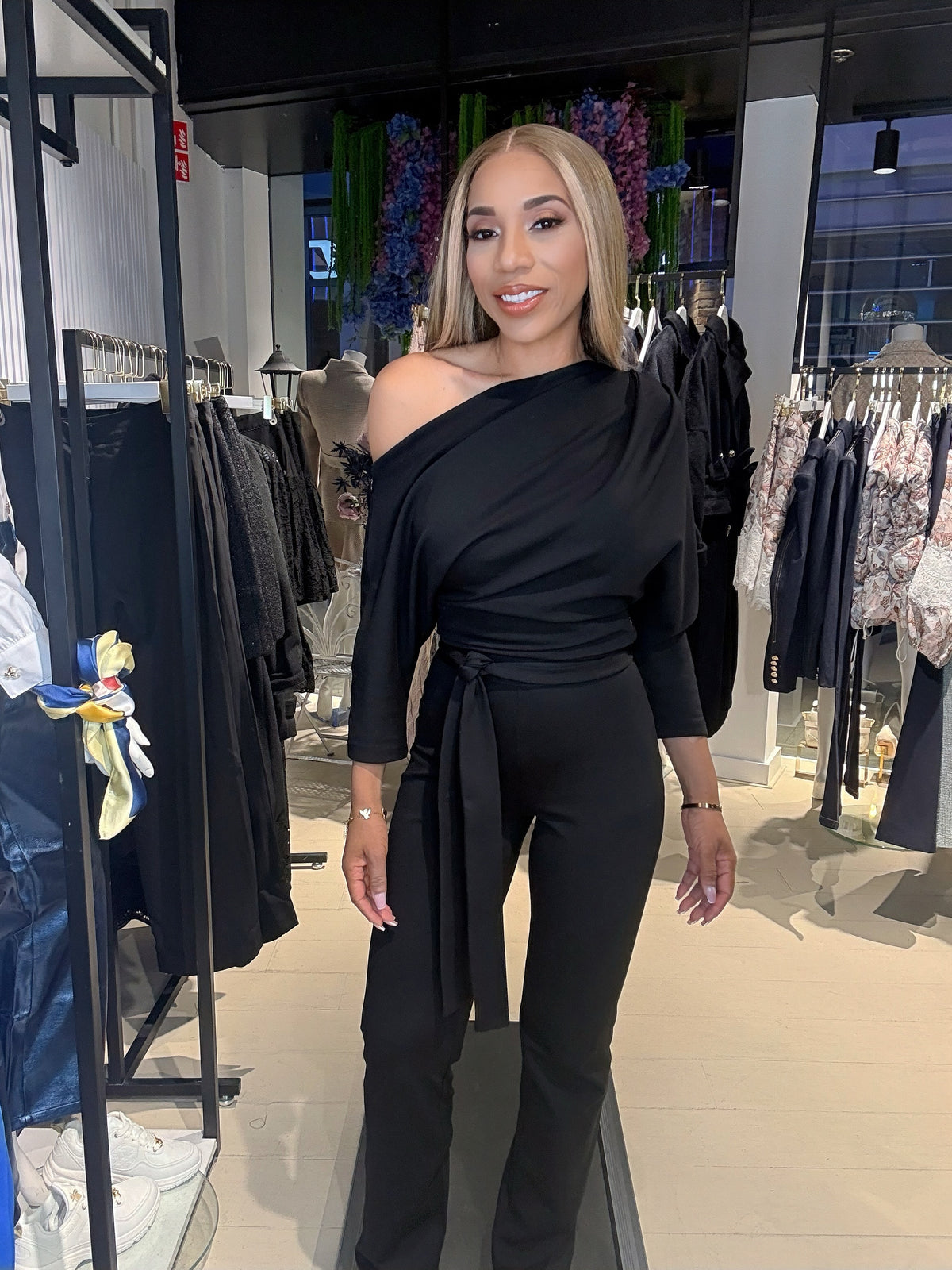 Jumpsuit Camiel Asymmetrisch