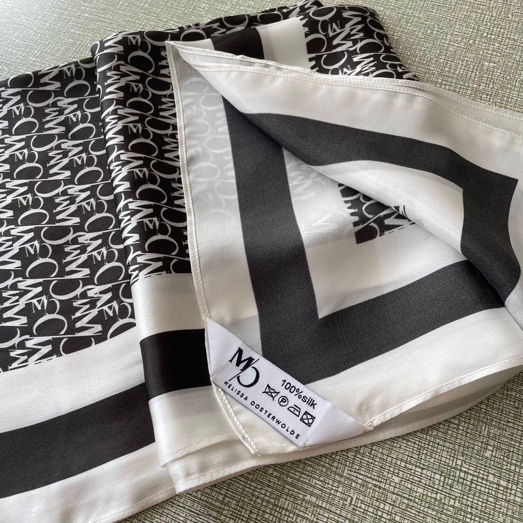 Sjaal Magalie Satijn