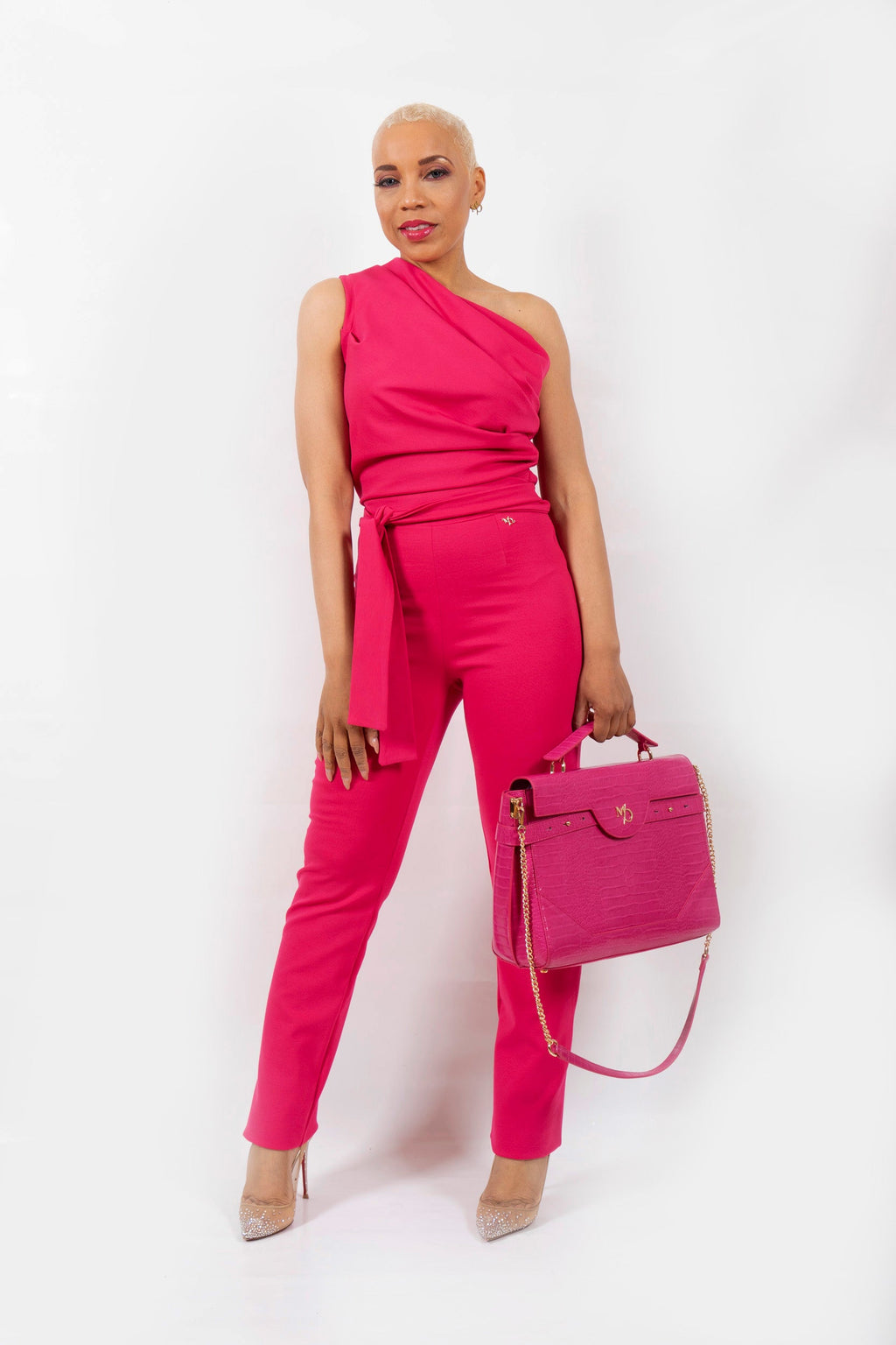 Jumpsuit Valeria One-shoulder