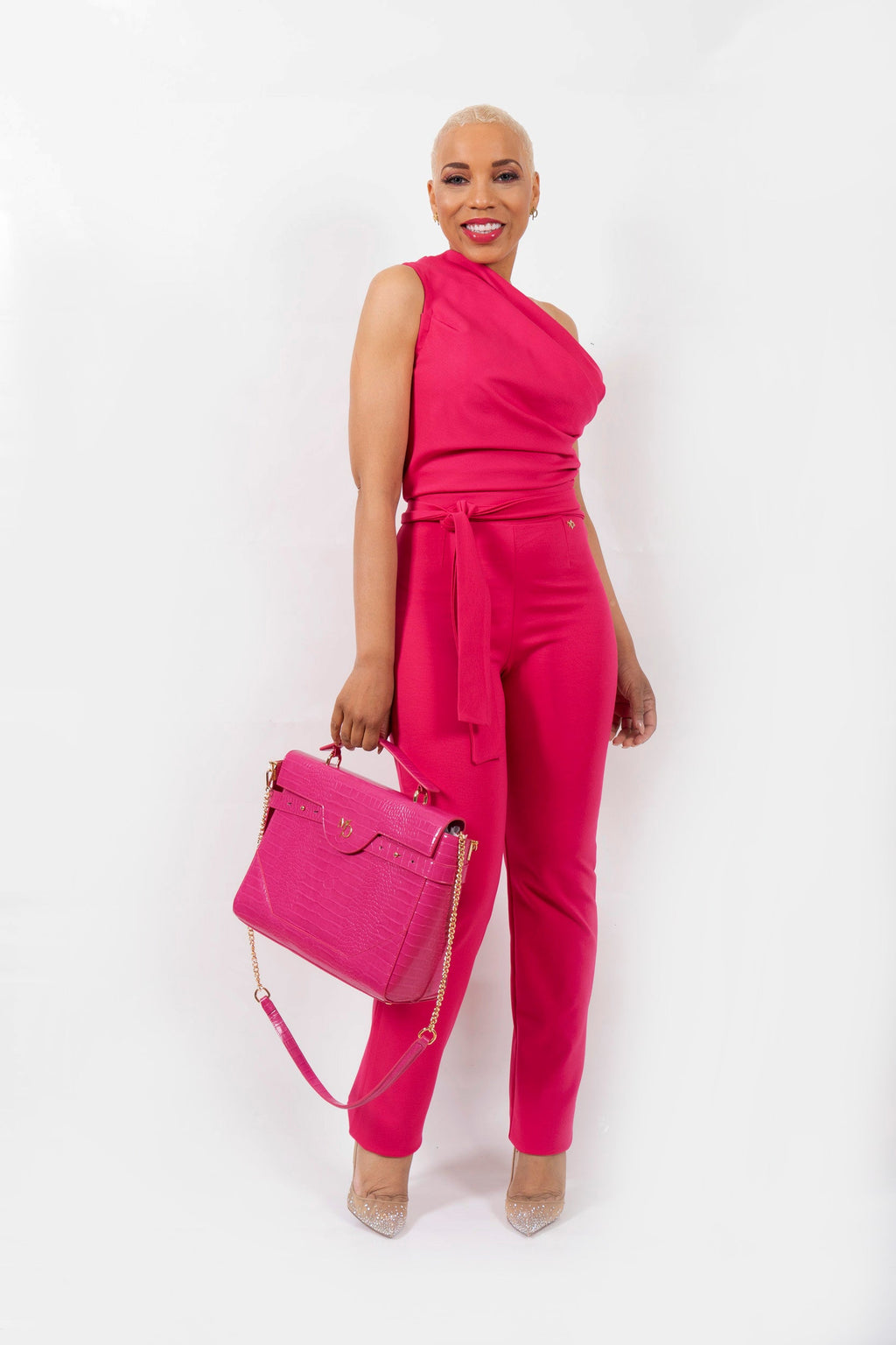 Jumpsuit Valeria One-shoulder